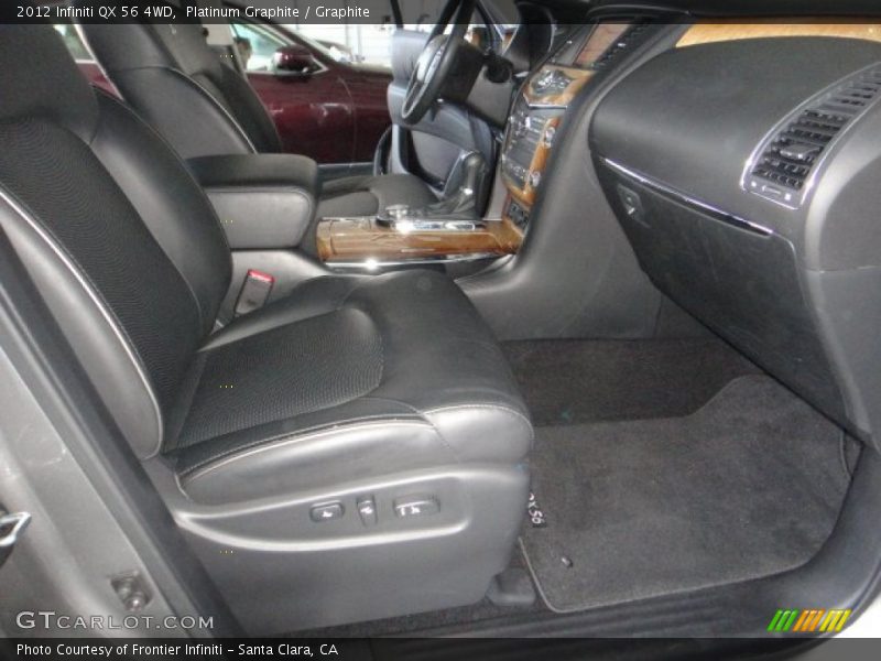 Platinum Graphite / Graphite 2012 Infiniti QX 56 4WD