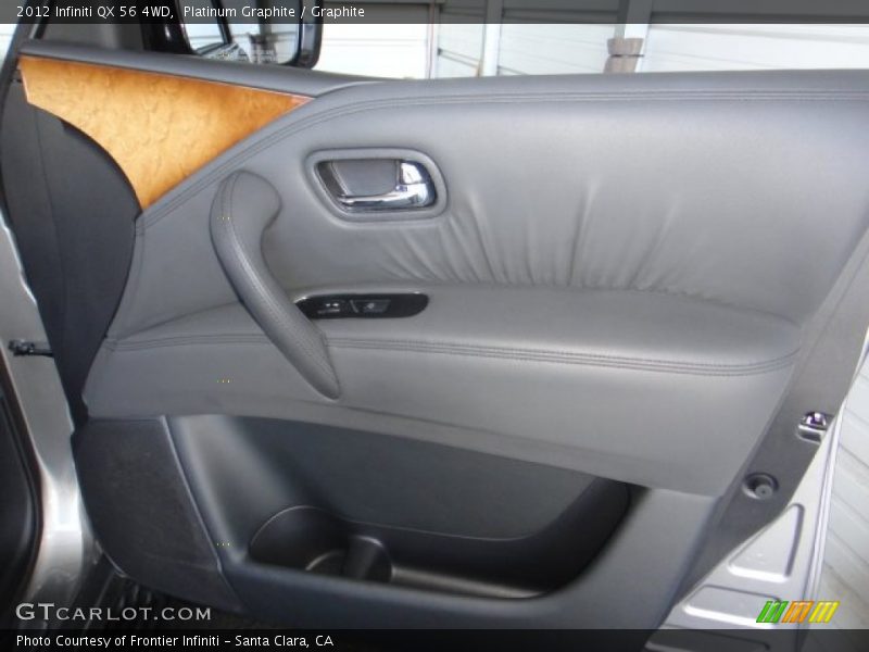 Platinum Graphite / Graphite 2012 Infiniti QX 56 4WD