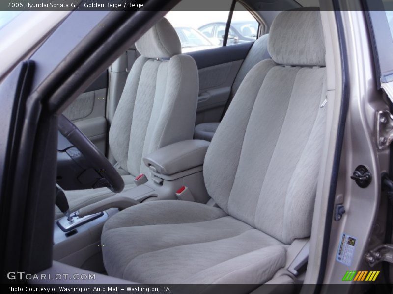 Golden Beige / Beige 2006 Hyundai Sonata GL