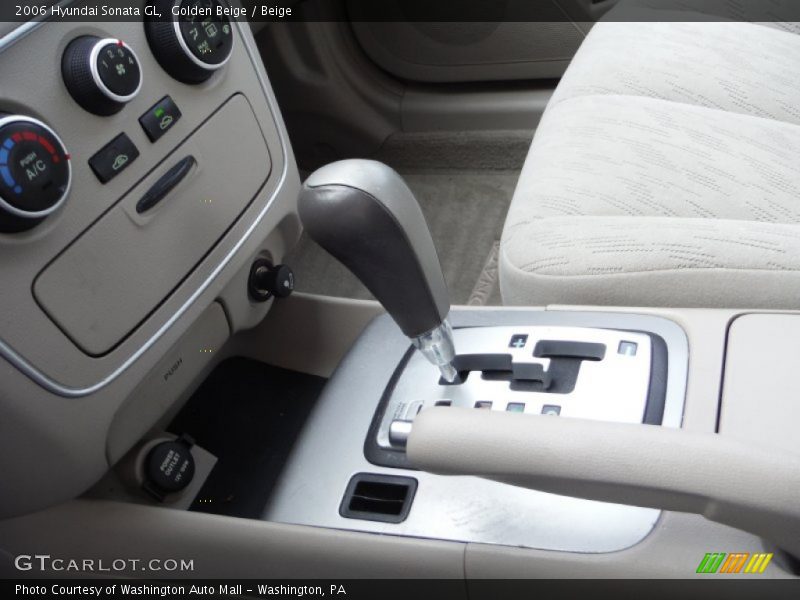 Golden Beige / Beige 2006 Hyundai Sonata GL
