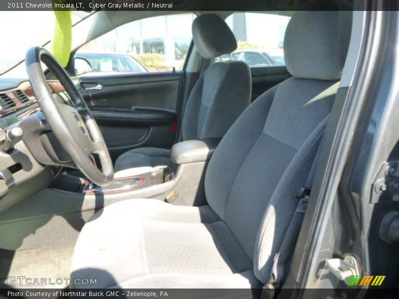 Cyber Gray Metallic / Neutral 2011 Chevrolet Impala LT