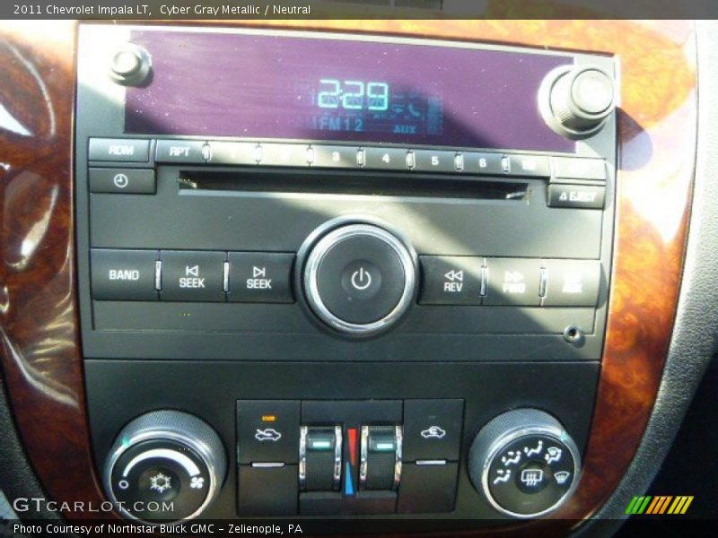 Cyber Gray Metallic / Neutral 2011 Chevrolet Impala LT