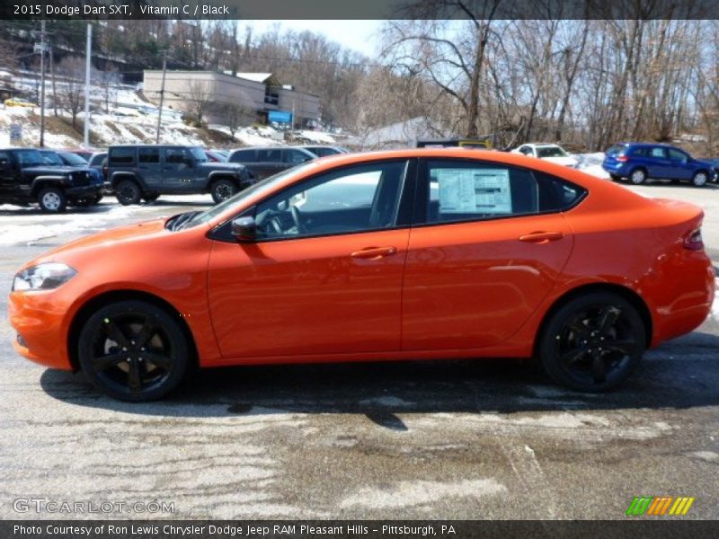 Vitamin C / Black 2015 Dodge Dart SXT