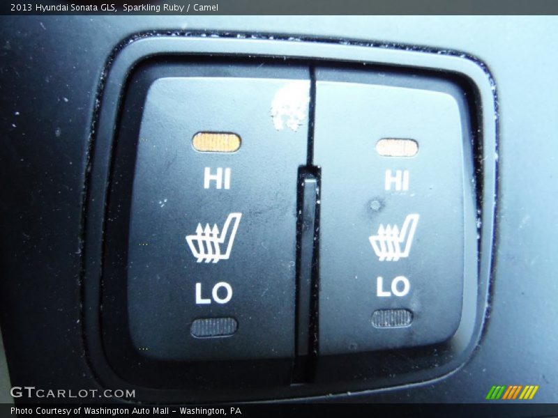 Sparkling Ruby / Camel 2013 Hyundai Sonata GLS
