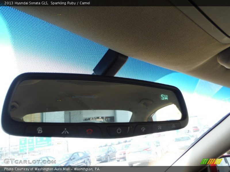 Sparkling Ruby / Camel 2013 Hyundai Sonata GLS