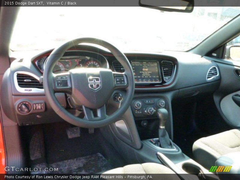 Vitamin C / Black 2015 Dodge Dart SXT