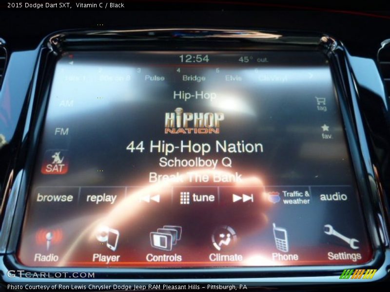 Vitamin C / Black 2015 Dodge Dart SXT