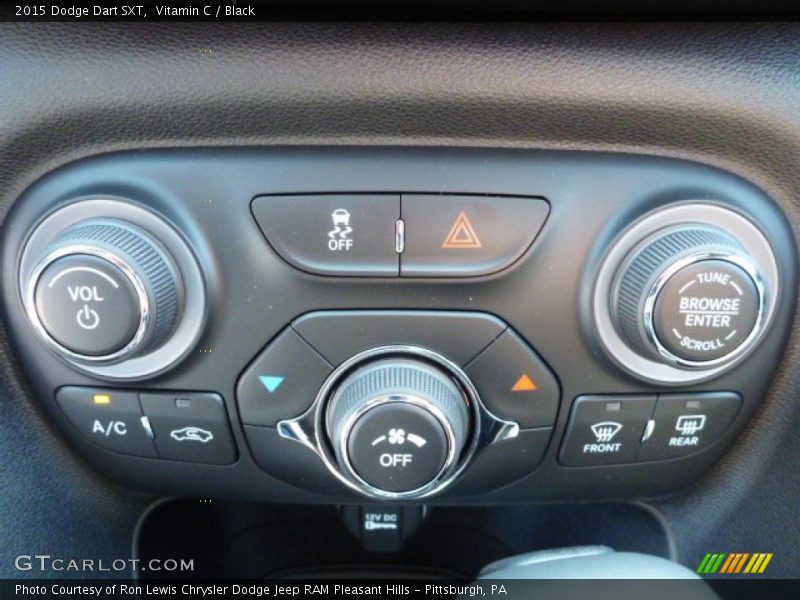 Vitamin C / Black 2015 Dodge Dart SXT