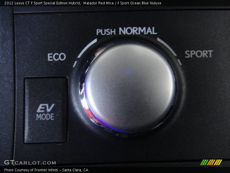 Matador Red Mica / F Sport Ocean Blue Nuluxe 2012 Lexus CT F Sport Special Edition Hybrid