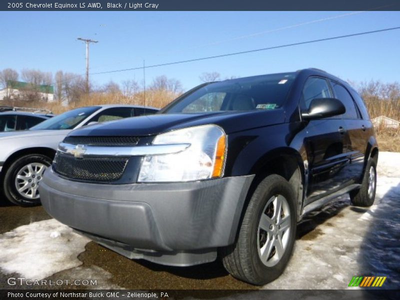 Black / Light Gray 2005 Chevrolet Equinox LS AWD