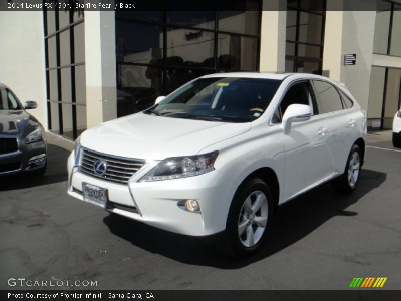 Starfire Pearl / Black 2014 Lexus RX 450h