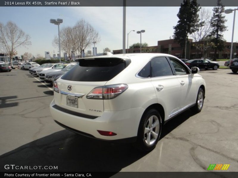 Starfire Pearl / Black 2014 Lexus RX 450h