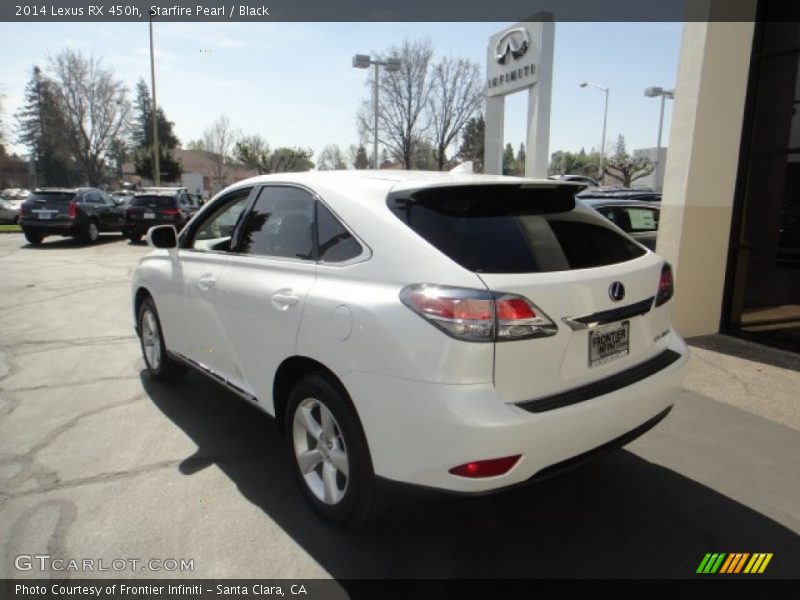 Starfire Pearl / Black 2014 Lexus RX 450h