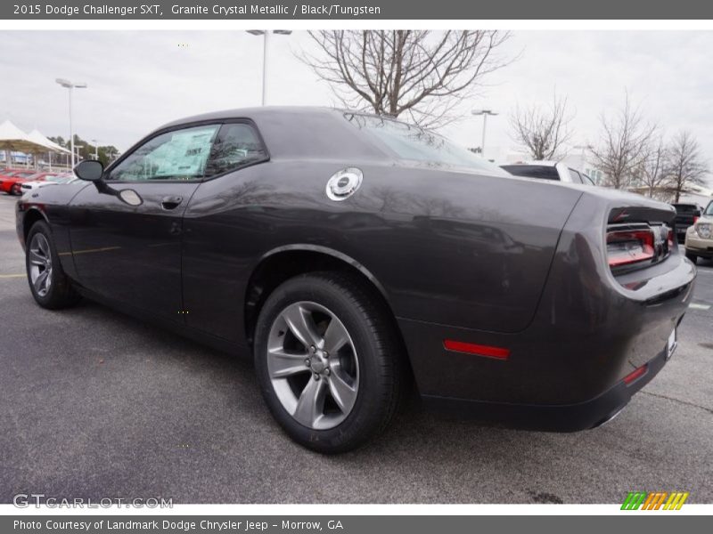 Granite Crystal Metallic / Black/Tungsten 2015 Dodge Challenger SXT