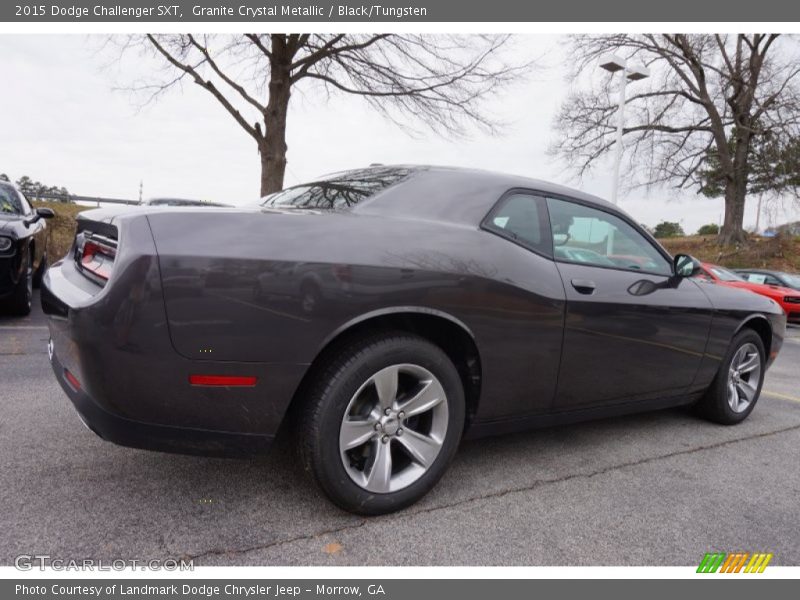 Granite Crystal Metallic / Black/Tungsten 2015 Dodge Challenger SXT