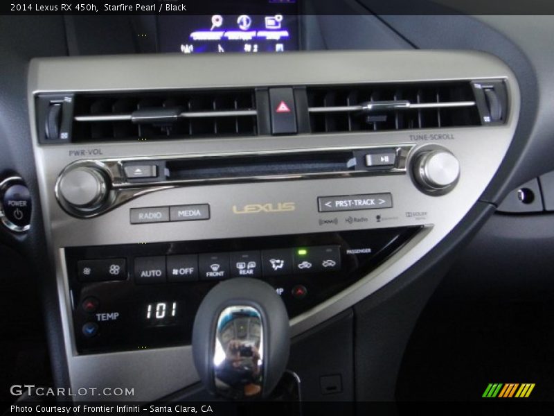 Starfire Pearl / Black 2014 Lexus RX 450h