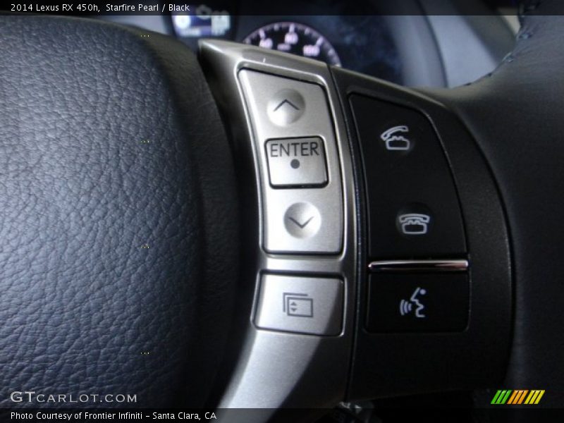Starfire Pearl / Black 2014 Lexus RX 450h