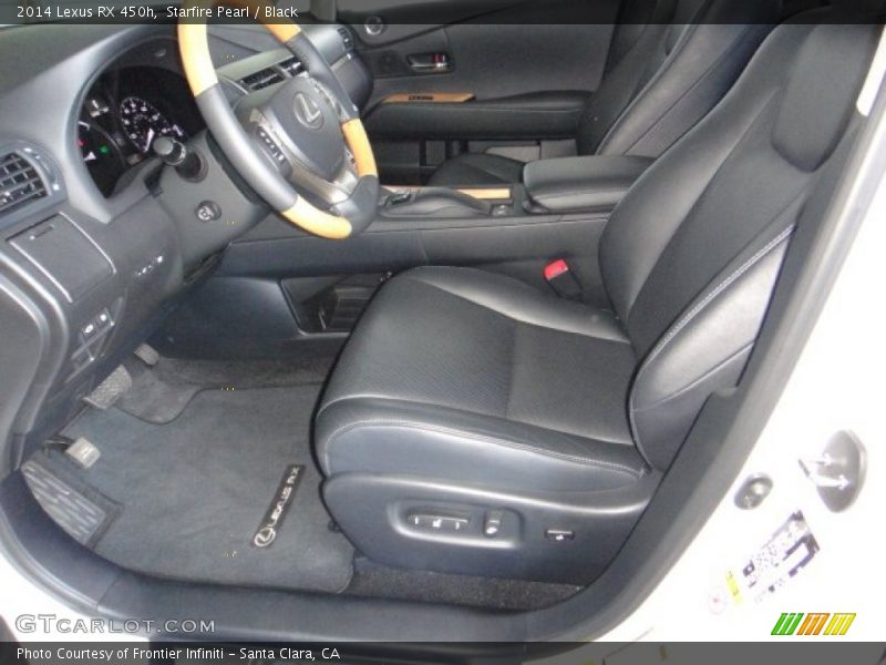 Starfire Pearl / Black 2014 Lexus RX 450h