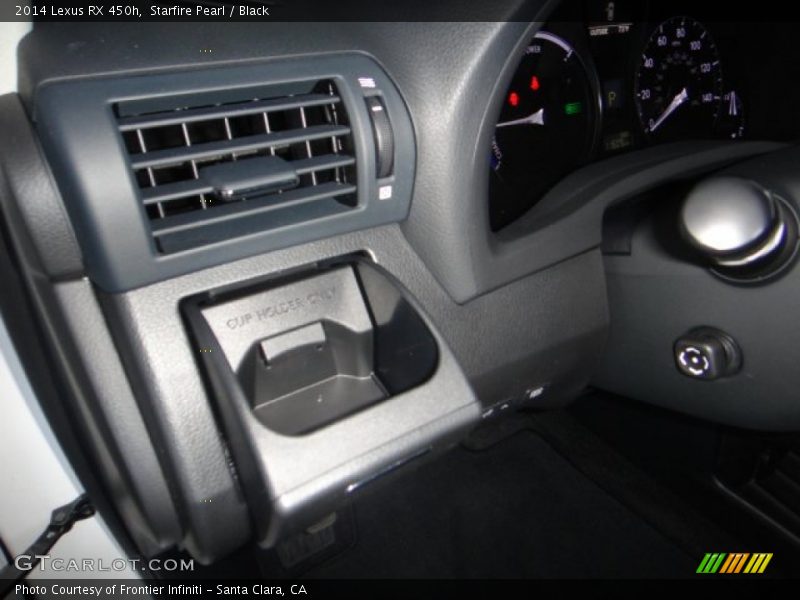Starfire Pearl / Black 2014 Lexus RX 450h