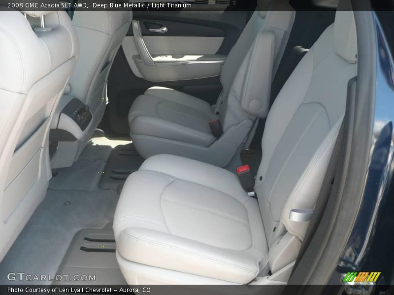 Deep Blue Metallic / Light Titanium 2008 GMC Acadia SLT AWD