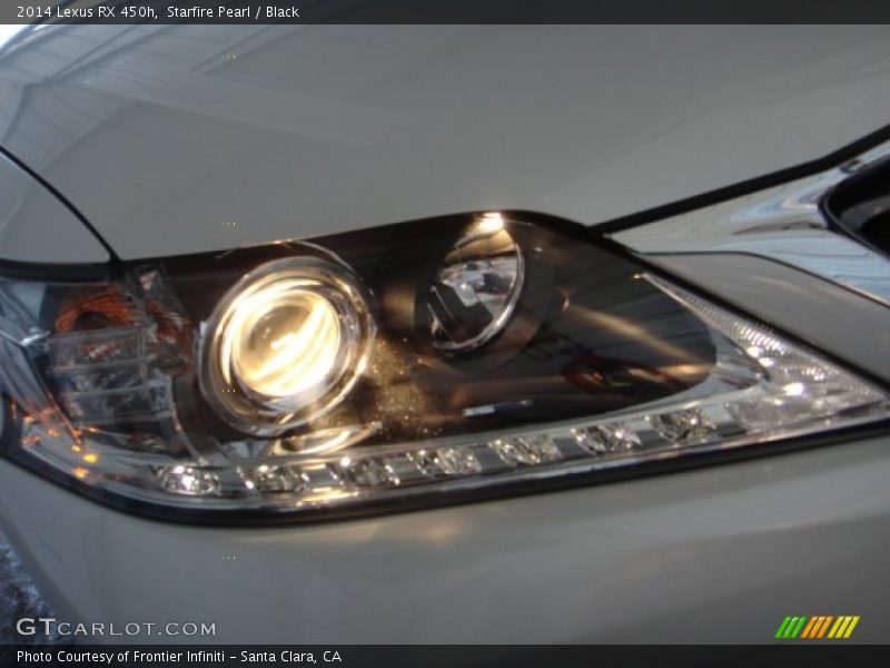 Starfire Pearl / Black 2014 Lexus RX 450h
