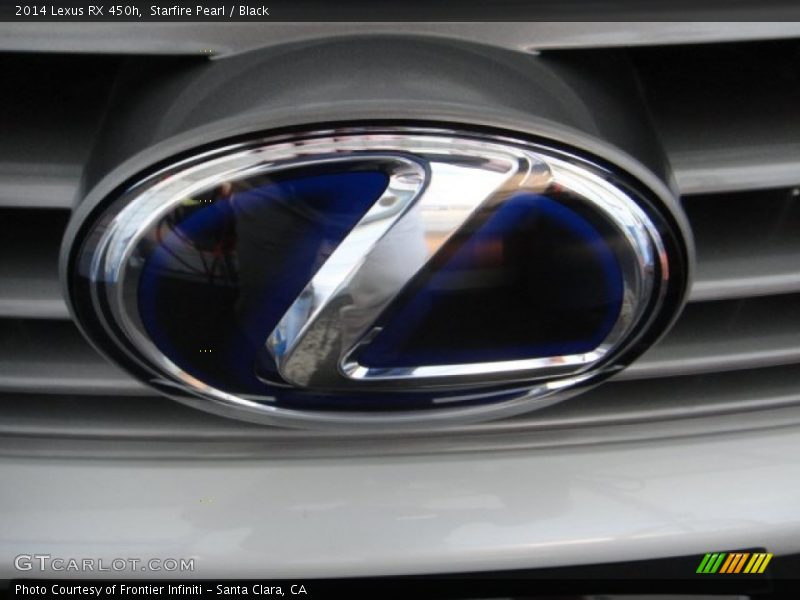 Starfire Pearl / Black 2014 Lexus RX 450h