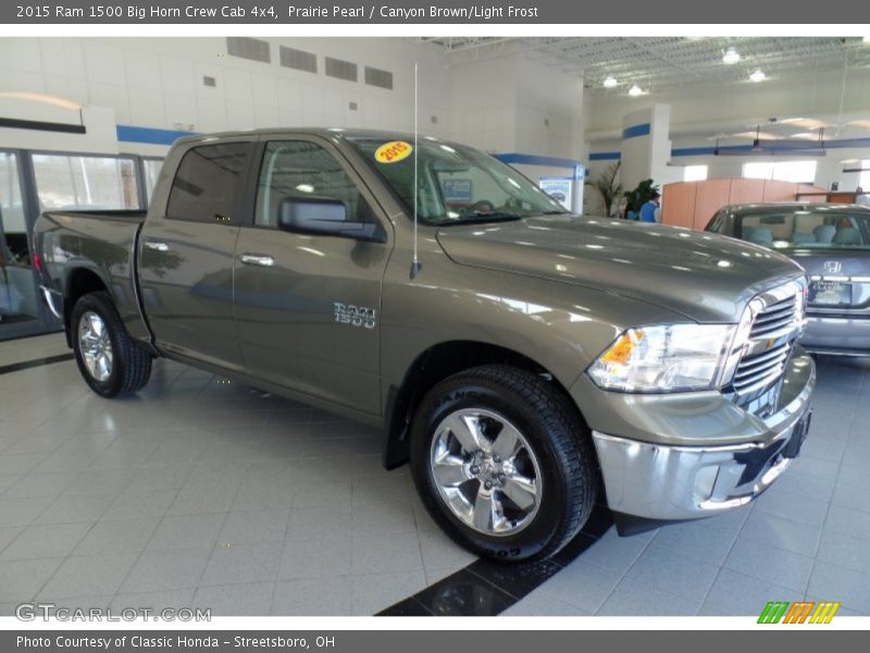 Front 3/4 View of 2015 1500 Big Horn Crew Cab 4x4