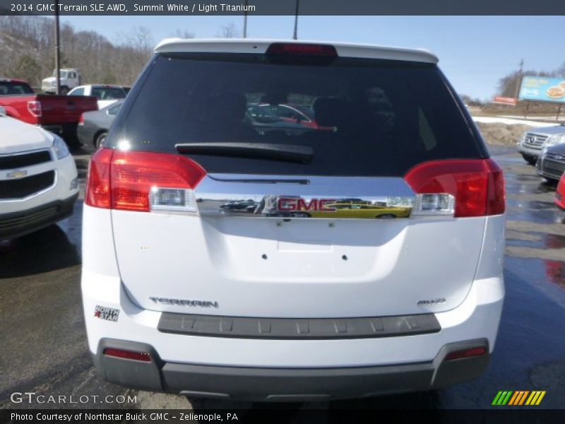 Summit White / Light Titanium 2014 GMC Terrain SLE AWD