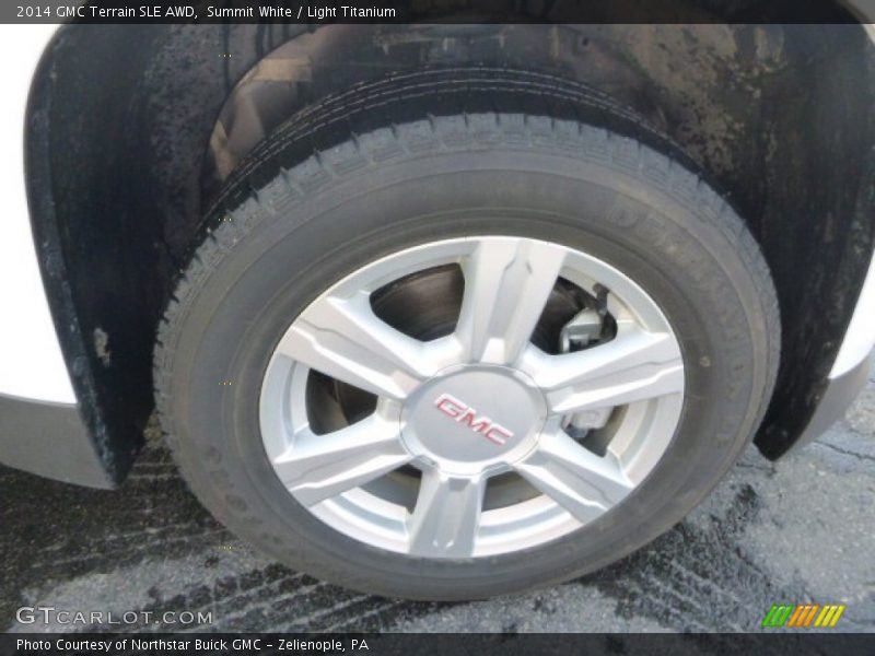 Summit White / Light Titanium 2014 GMC Terrain SLE AWD
