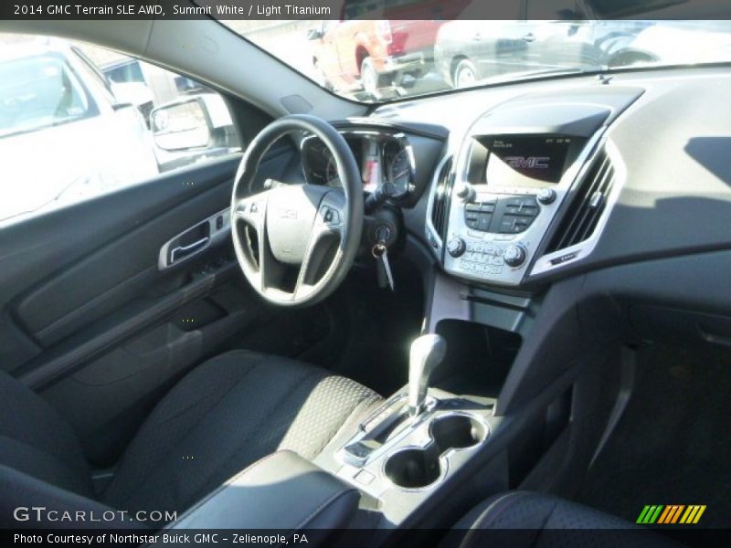 Summit White / Light Titanium 2014 GMC Terrain SLE AWD