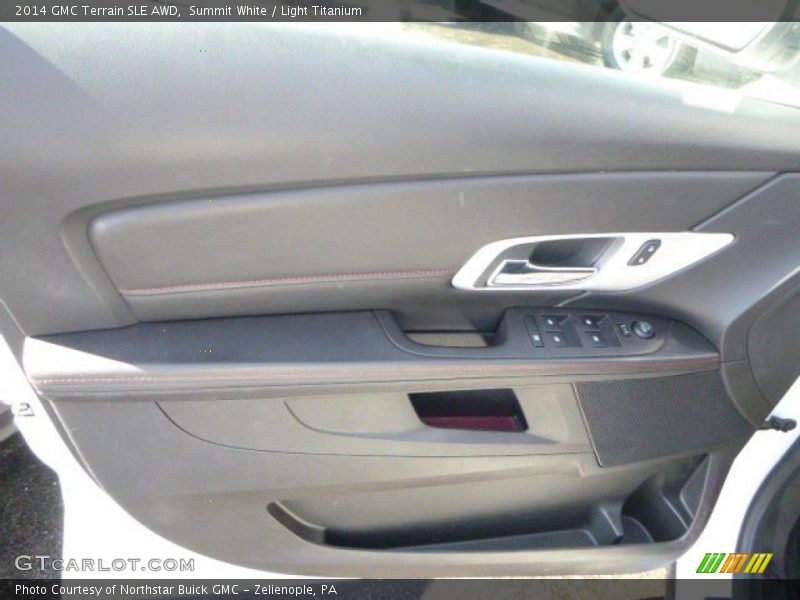 Summit White / Light Titanium 2014 GMC Terrain SLE AWD