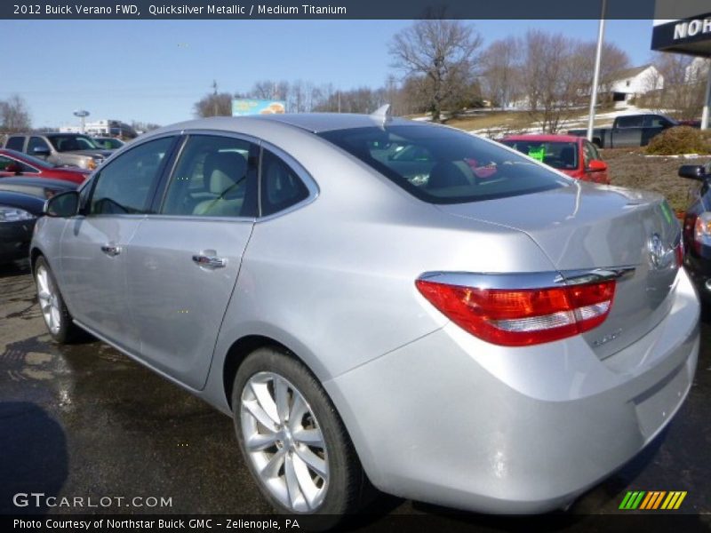 Quicksilver Metallic / Medium Titanium 2012 Buick Verano FWD