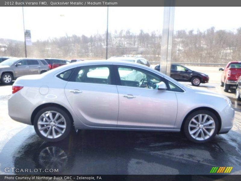 Quicksilver Metallic / Medium Titanium 2012 Buick Verano FWD