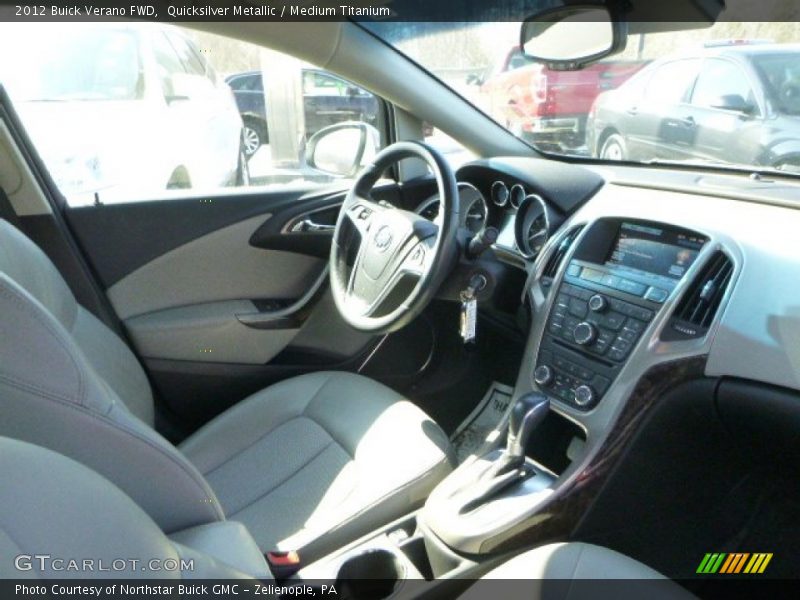 Quicksilver Metallic / Medium Titanium 2012 Buick Verano FWD