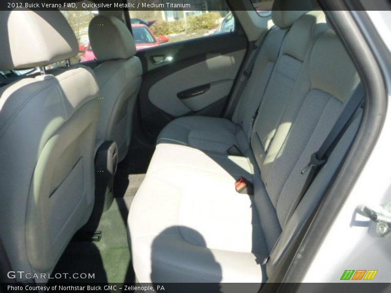 Quicksilver Metallic / Medium Titanium 2012 Buick Verano FWD