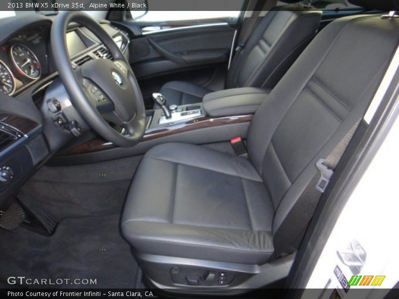 Alpine White / Black 2013 BMW X5 xDrive 35d