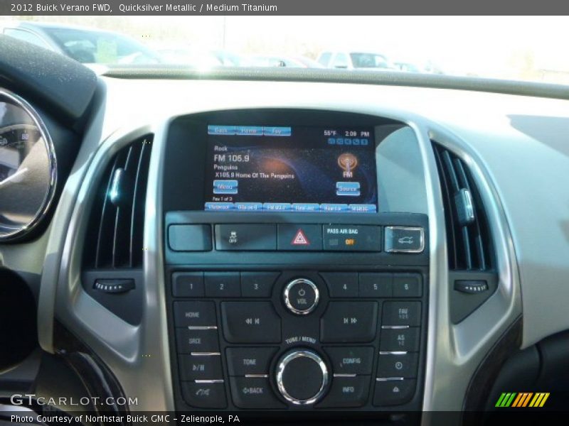 Quicksilver Metallic / Medium Titanium 2012 Buick Verano FWD