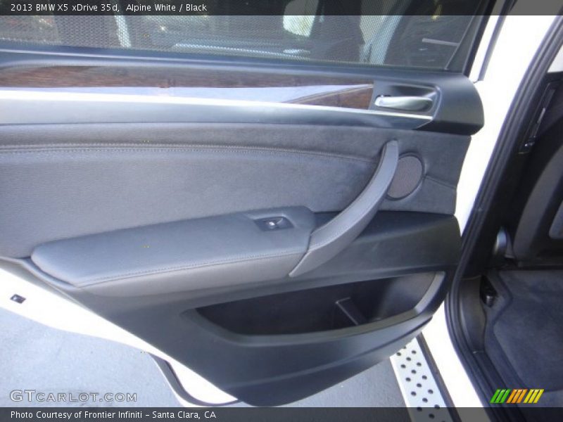 Alpine White / Black 2013 BMW X5 xDrive 35d