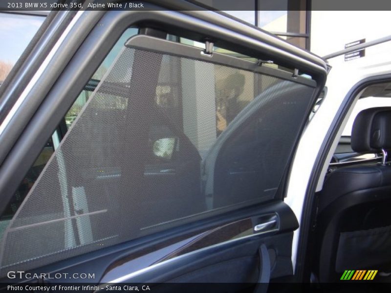 Alpine White / Black 2013 BMW X5 xDrive 35d