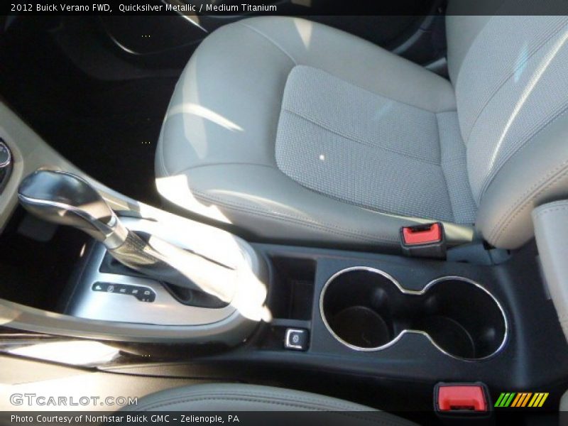 Quicksilver Metallic / Medium Titanium 2012 Buick Verano FWD