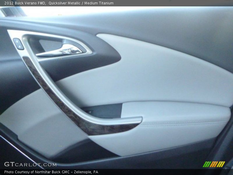 Quicksilver Metallic / Medium Titanium 2012 Buick Verano FWD
