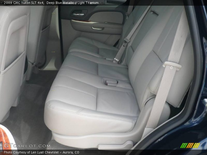 Deep Blue Metallic / Light Titanium 2009 GMC Yukon SLT 4x4