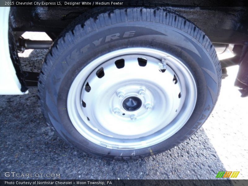 Designer White / Medium Pewter 2015 Chevrolet City Express LS