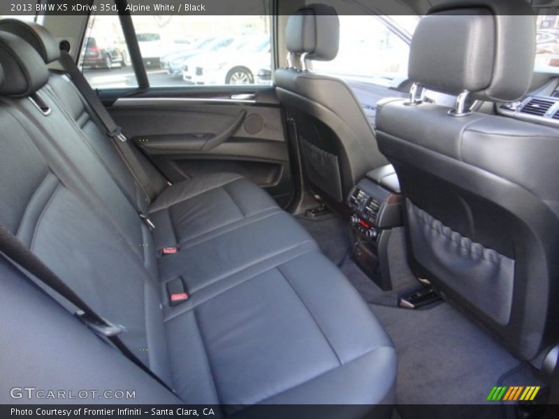 Alpine White / Black 2013 BMW X5 xDrive 35d