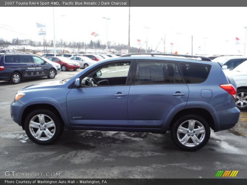 Pacific Blue Metallic / Dark Charcoal 2007 Toyota RAV4 Sport 4WD