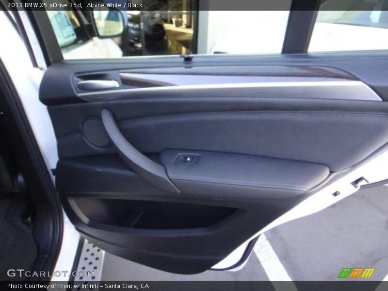 Alpine White / Black 2013 BMW X5 xDrive 35d