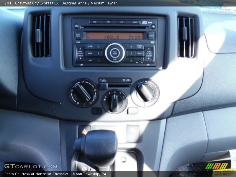 Designer White / Medium Pewter 2015 Chevrolet City Express LS