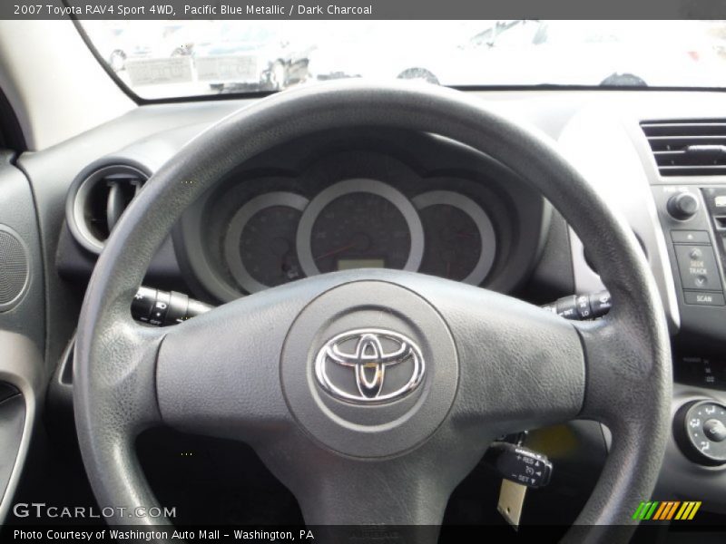 Pacific Blue Metallic / Dark Charcoal 2007 Toyota RAV4 Sport 4WD