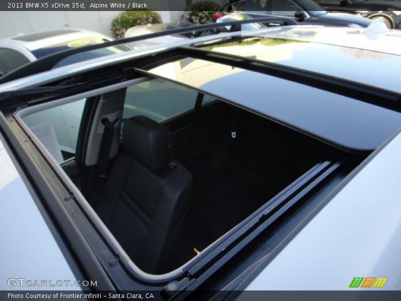 Alpine White / Black 2013 BMW X5 xDrive 35d