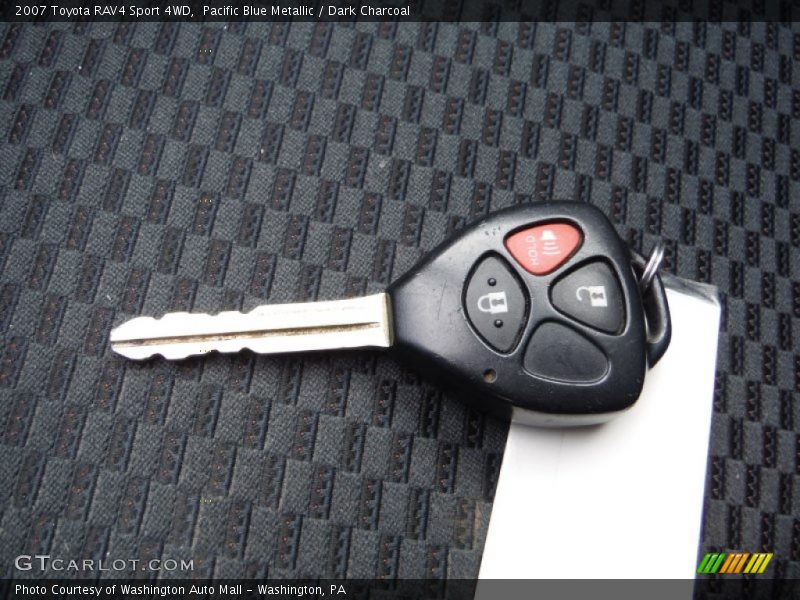Pacific Blue Metallic / Dark Charcoal 2007 Toyota RAV4 Sport 4WD